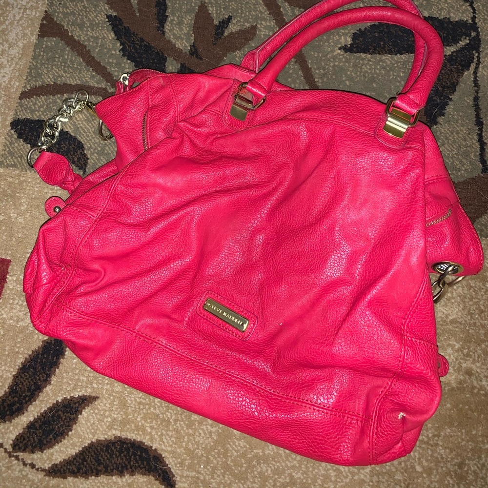 Red Steve Madden Purse